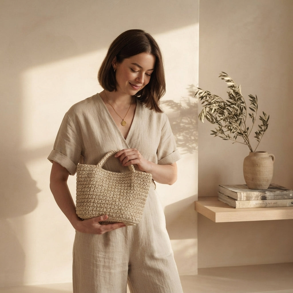 Purse Handbag Tote V8 | Crochet Pattern PDF