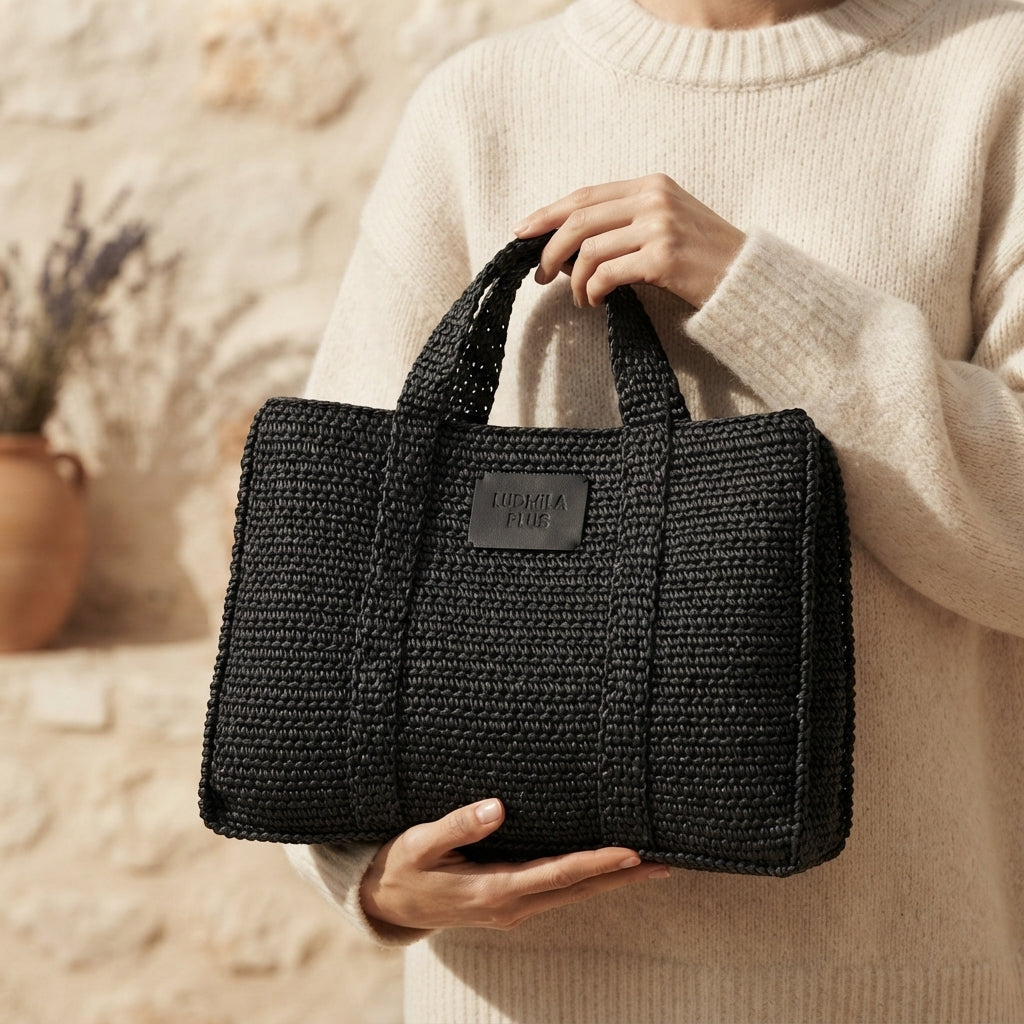 Raffia Tote V5 | Crochet Pattern PDF
