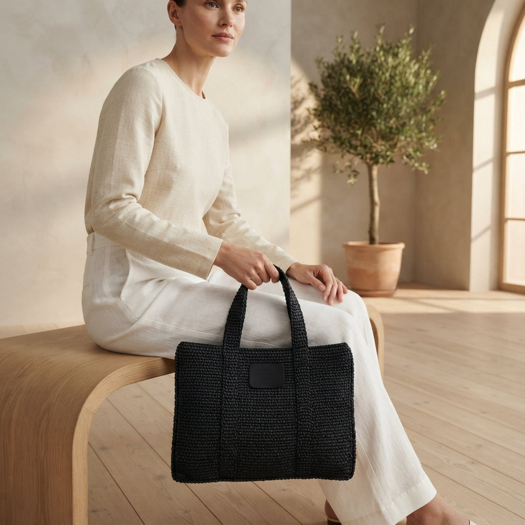 Raffia Tote V5 | Crochet Pattern PDF