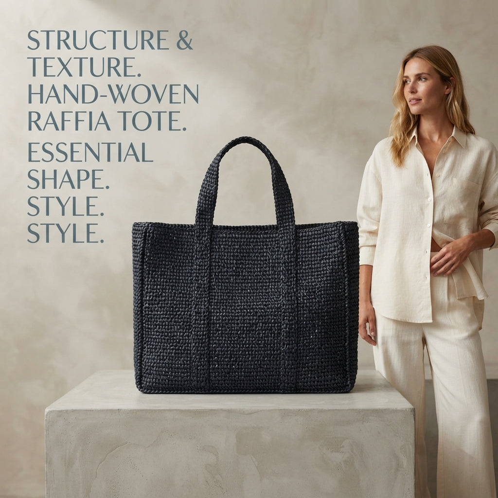Raffia Tote V5 | Crochet Pattern PDF