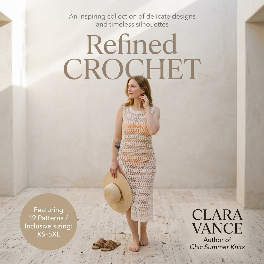 Hibiscus Motif Sunglasses Pouch | Crochet Pattern PDF