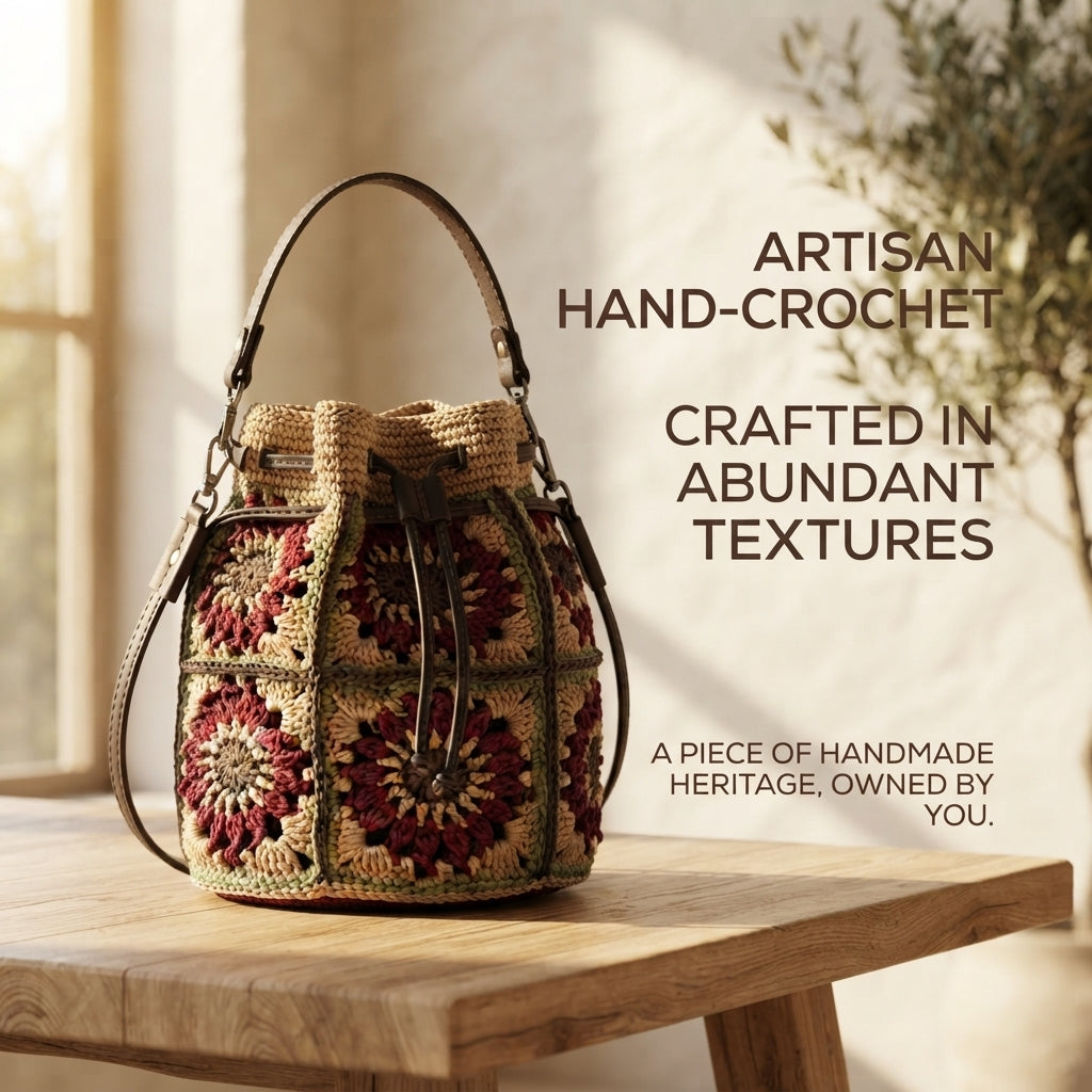 Granny Square Granny Square Crossbody | Crochet Pattern PDF