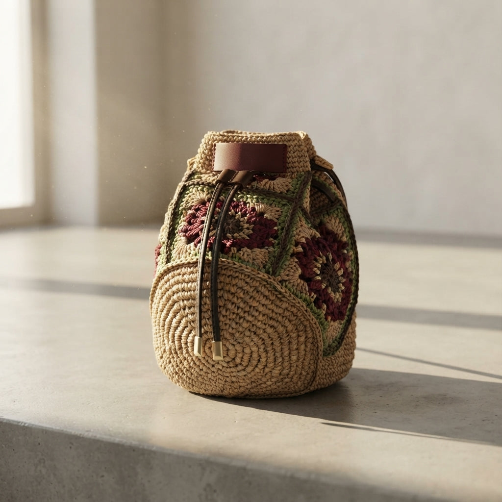 Granny Square Granny Square Crossbody | Crochet Pattern PDF