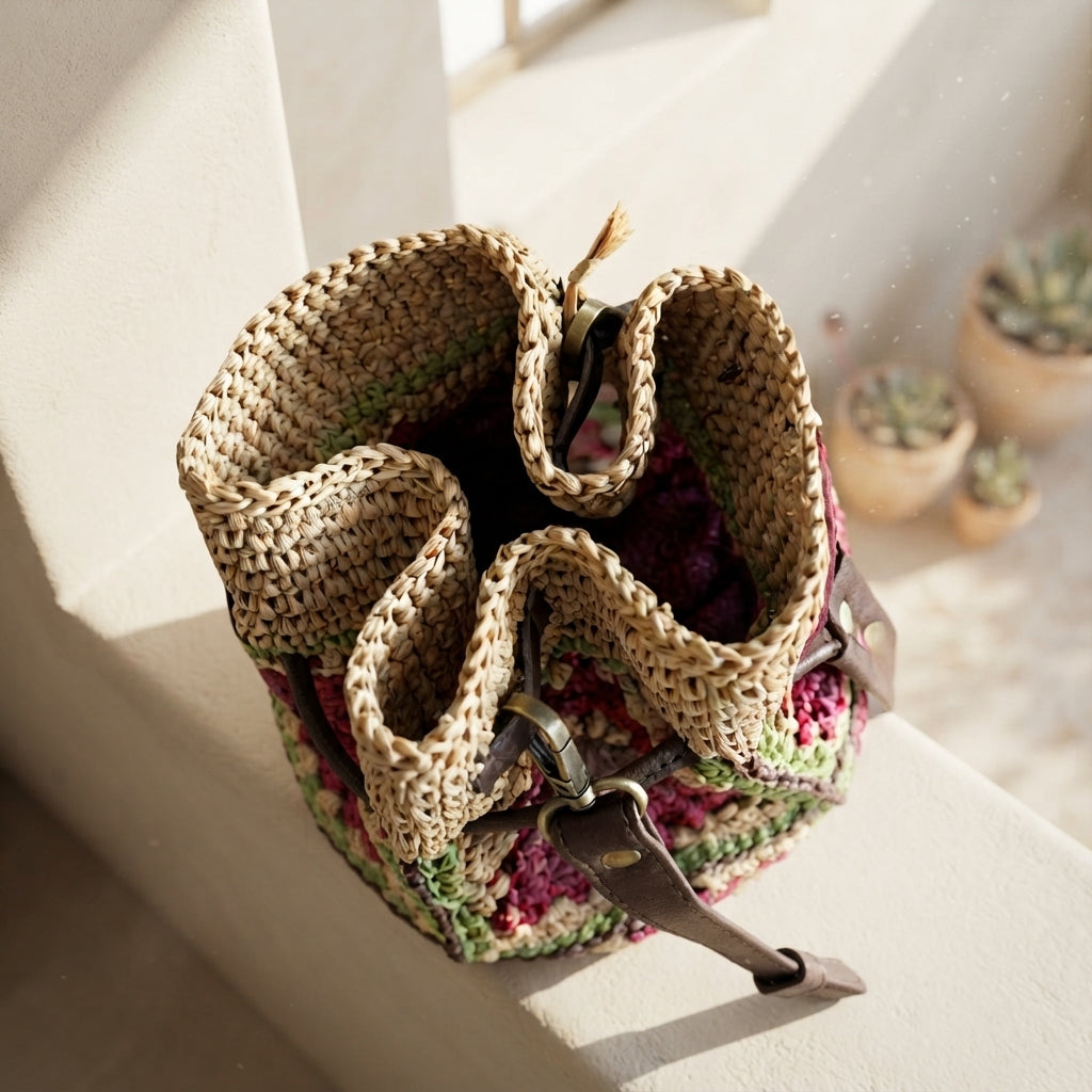 Granny Square Granny Square Crossbody | Crochet Pattern PDF