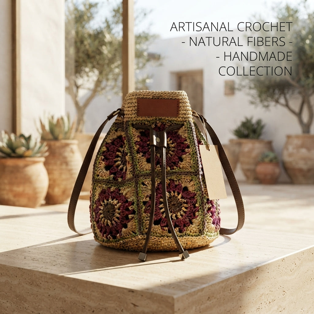 Granny Square Granny Square Crossbody | Crochet Pattern PDF