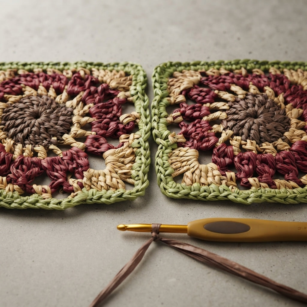 Granny Square Granny Square Crossbody | Crochet Pattern PDF