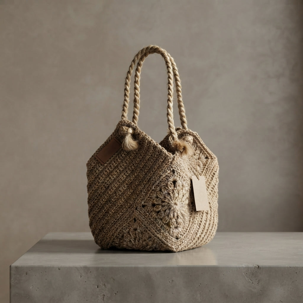 Granny Square Granny Square Tote V6 | Crochet Pattern PDF