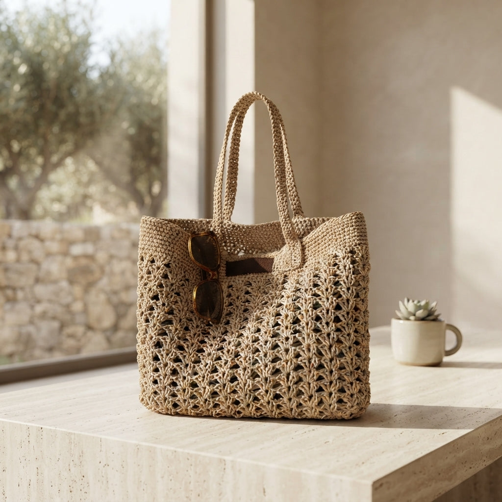 Granny Square Granny Square Tote V6 | Crochet Pattern PDF