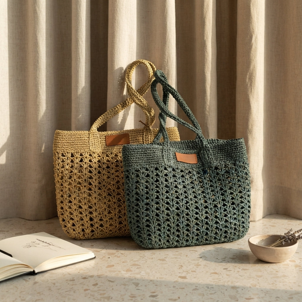Granny Square Granny Square Tote V6 | Crochet Pattern PDF