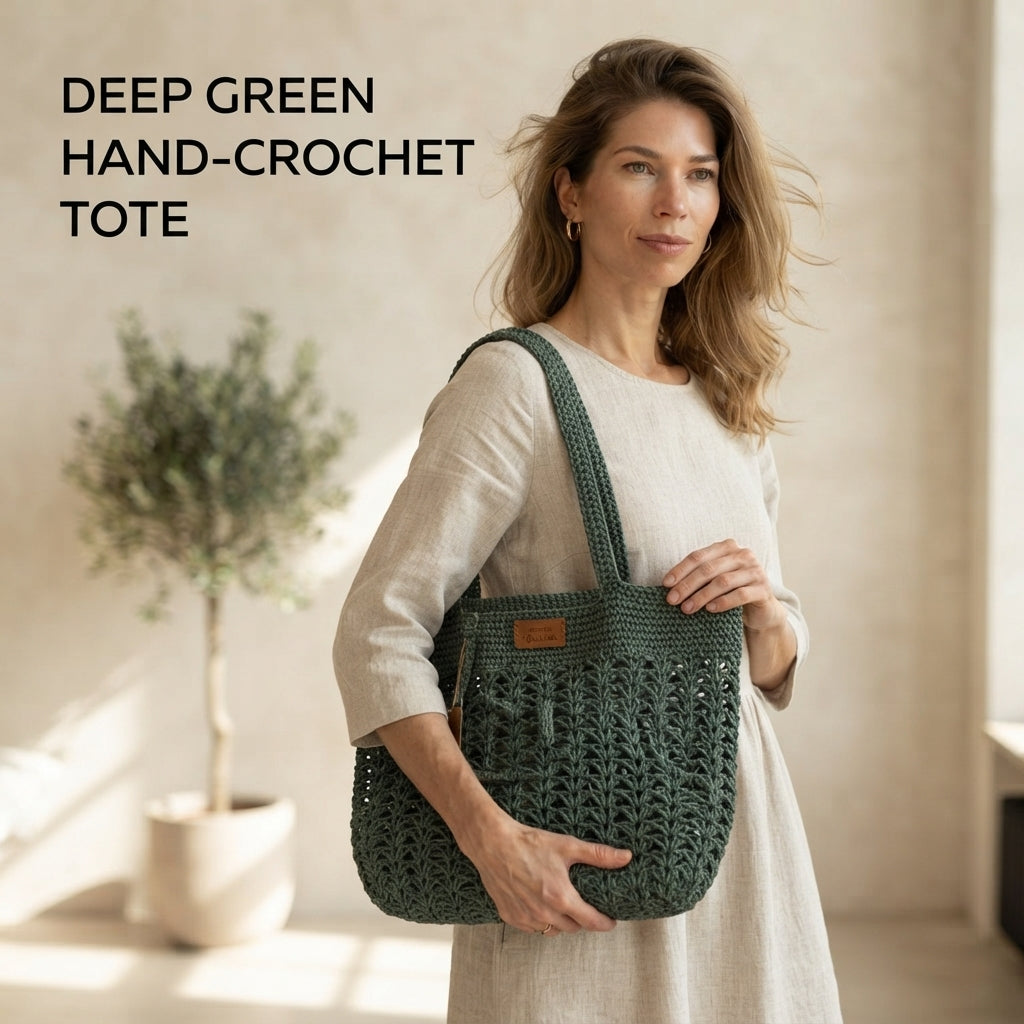 Granny Square Granny Square Tote V6 | Crochet Pattern PDF