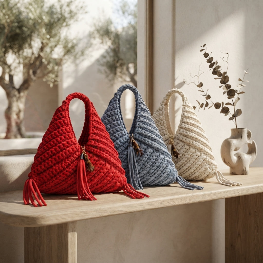 Handbag Geometric Purse | Crochet Pattern PDF