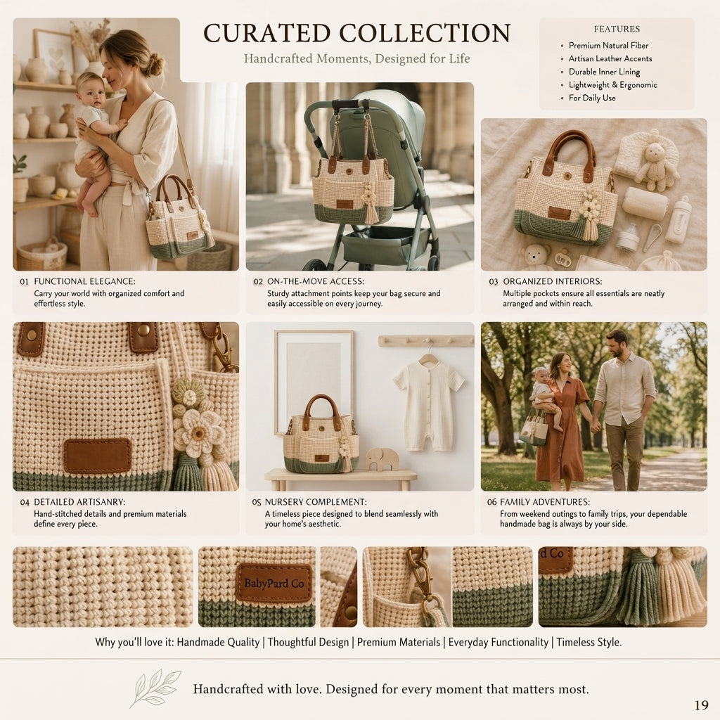 Modern Tote | Crochet Pattern PDF