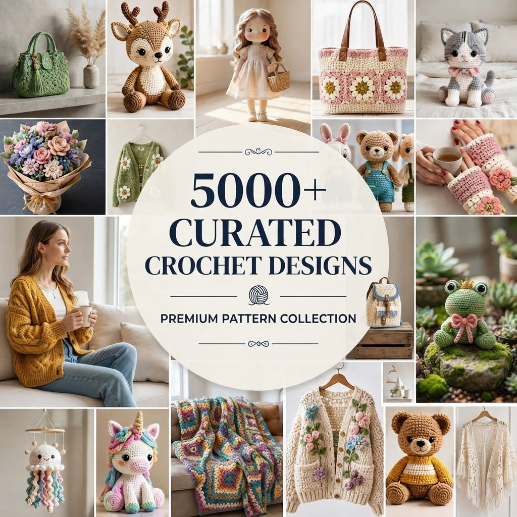 Mega Amigurumi Collection | 5000+ Crochet Patterns PDF