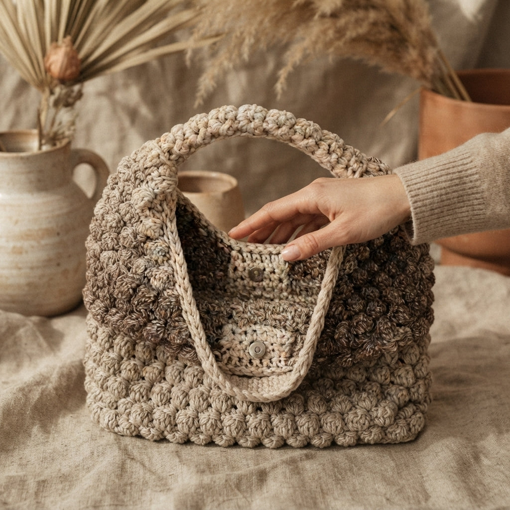 Purse Handbag Beach Bag V9 | Crochet Pattern PDF