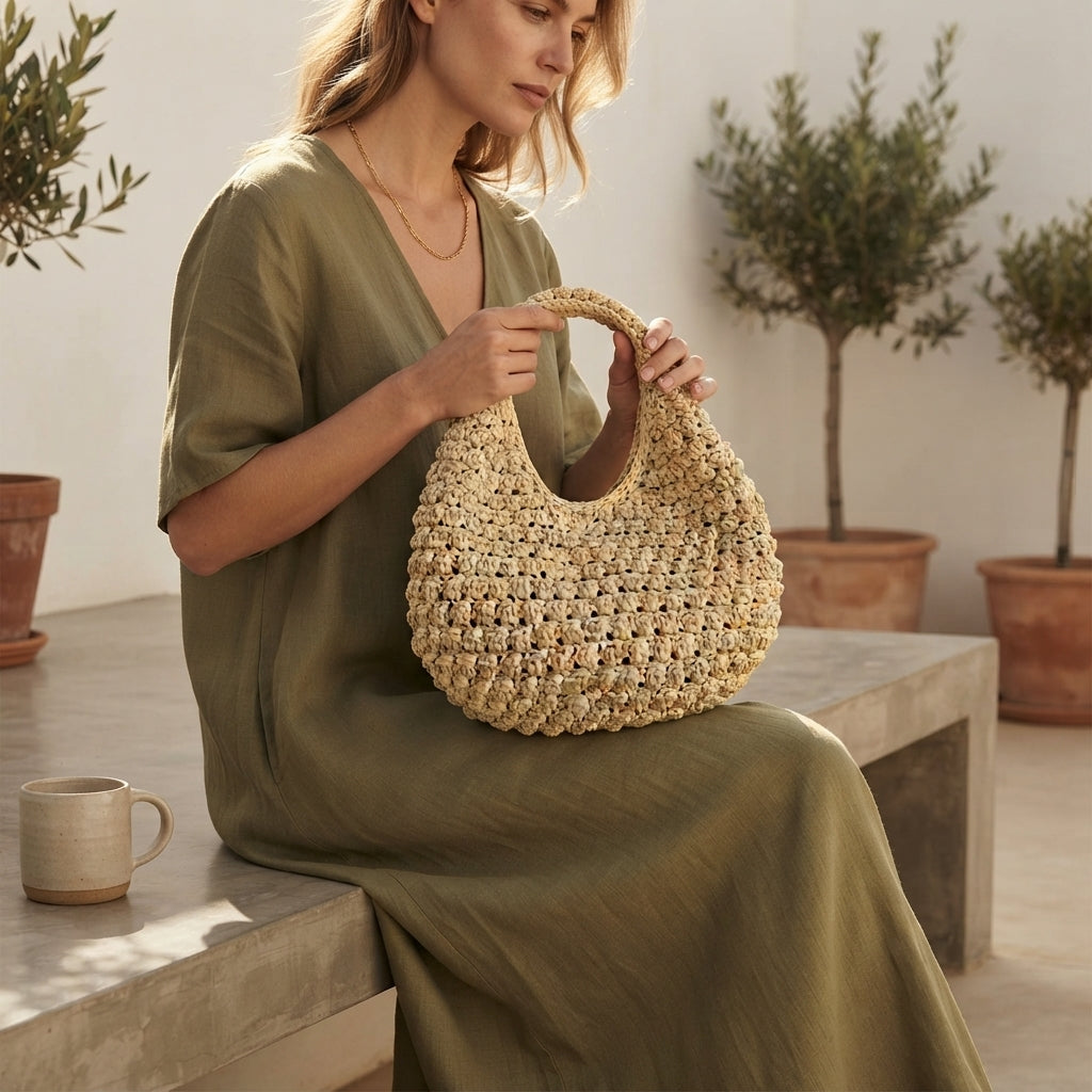 Purse Handbag Beach Bag V9 | Crochet Pattern PDF