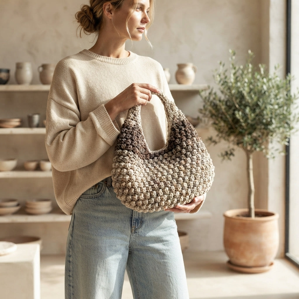 Purse Handbag Beach Bag V9 | Crochet Pattern PDF
