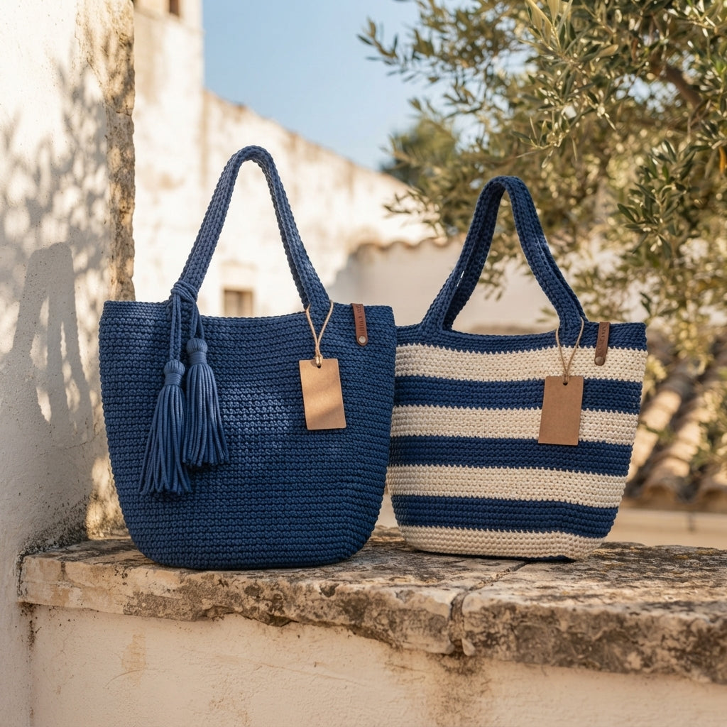 Granny Square Granny Square Tote V11 | Crochet Pattern PDF
