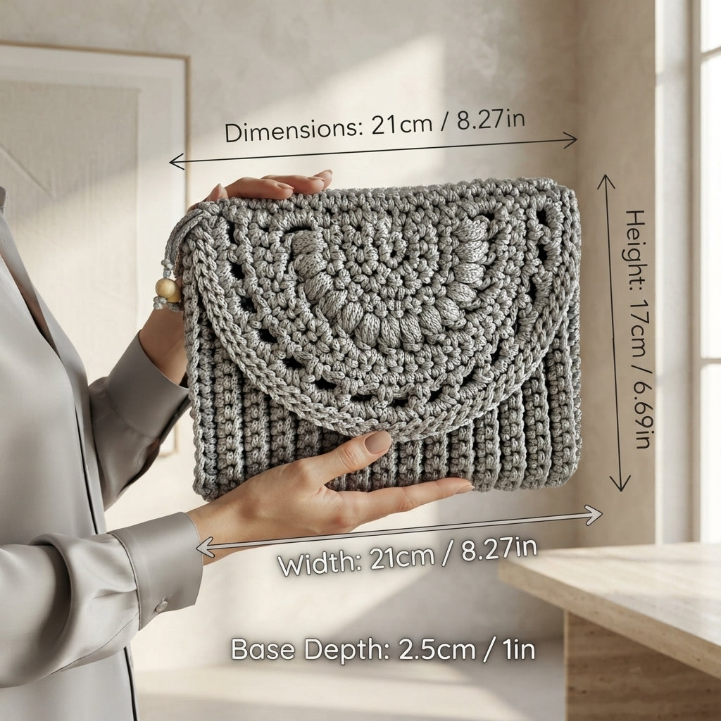 Clutch Crossbody V2 | Crochet Pattern PDF