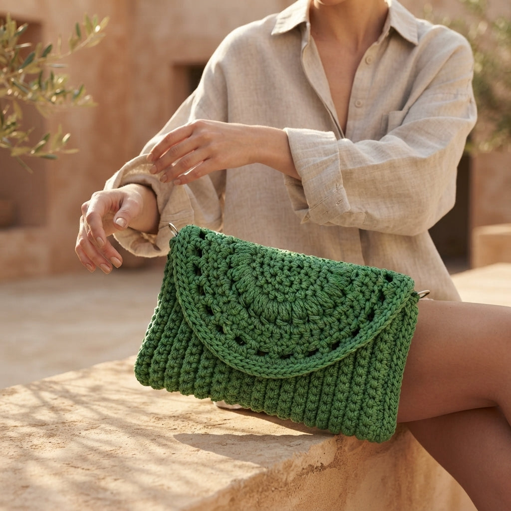 Clutch Crossbody V2 | Crochet Pattern PDF