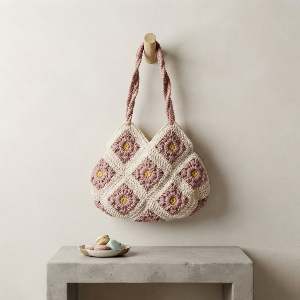 Granny Square Granny Square Purse | Crochet Pattern PDF