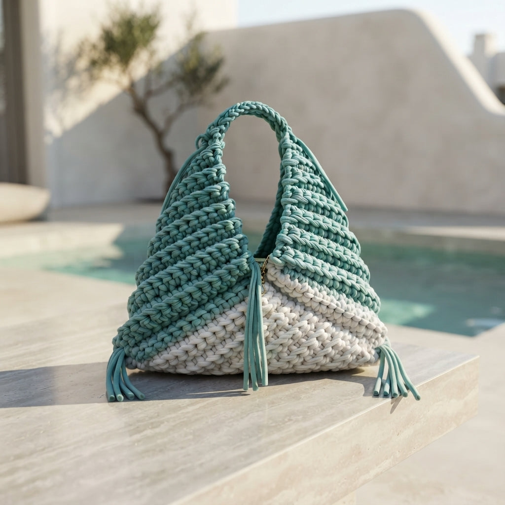 Handbag Geometric Purse | Crochet Pattern PDF