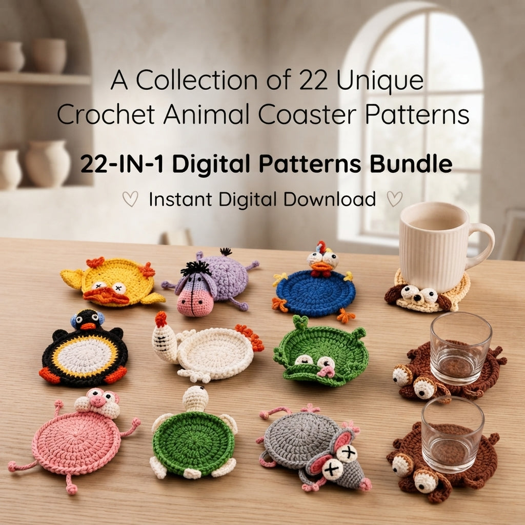 Ultimate Crochet Animal Bundle | 22+ PDF Patterns