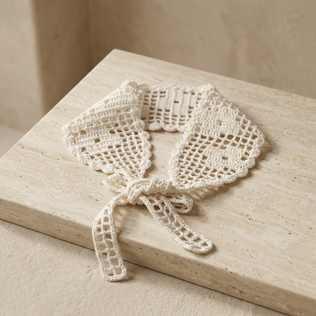 Rosie Filet Flower Headband | Crochet Pattern PDF