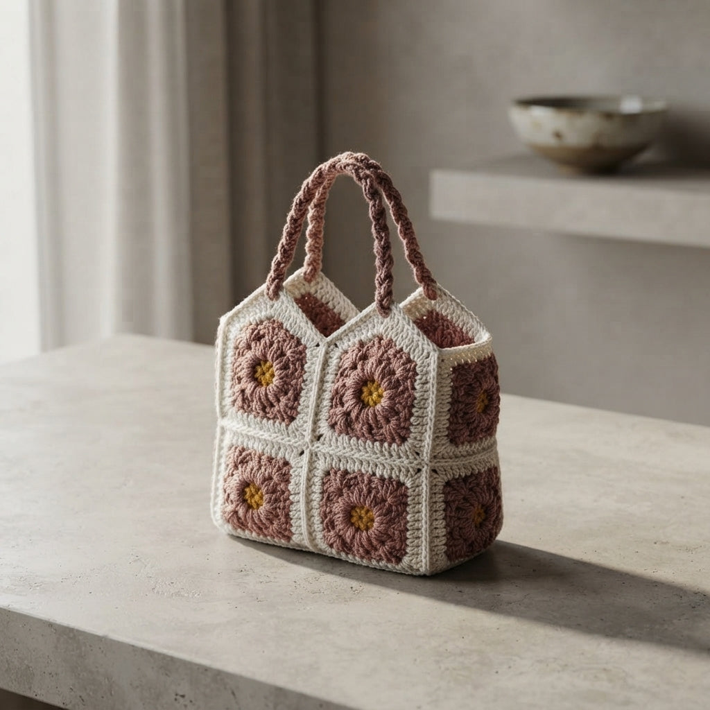 Granny Square Granny Square Purse | Crochet Pattern PDF