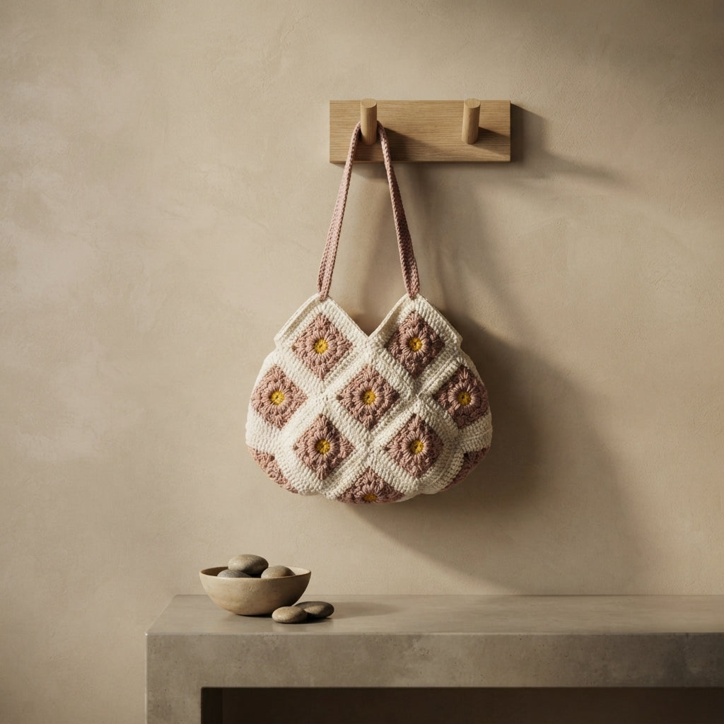 Granny Square Granny Square Purse | Crochet Pattern PDF