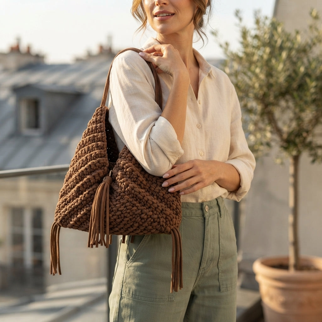 Handbag Geometric Purse | Crochet Pattern PDF