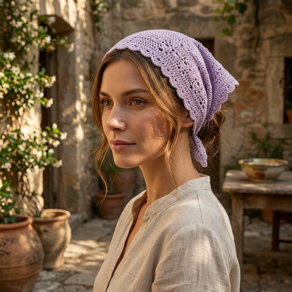 6-in-1 Boho Summer Hair Wrap Bundle | Crochet Pattern PDF