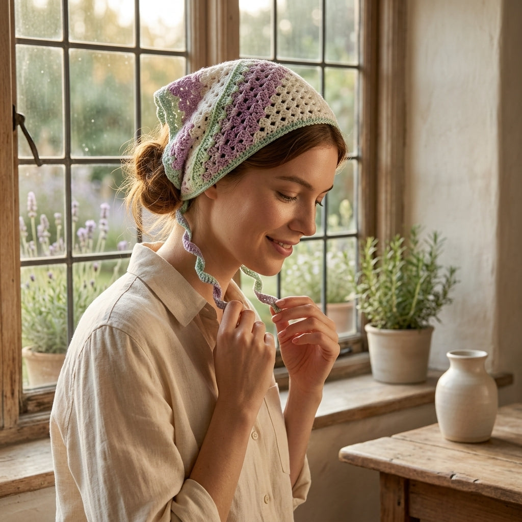 6-in-1 Boho Summer Hair Wrap Bundle | Crochet Pattern PDF