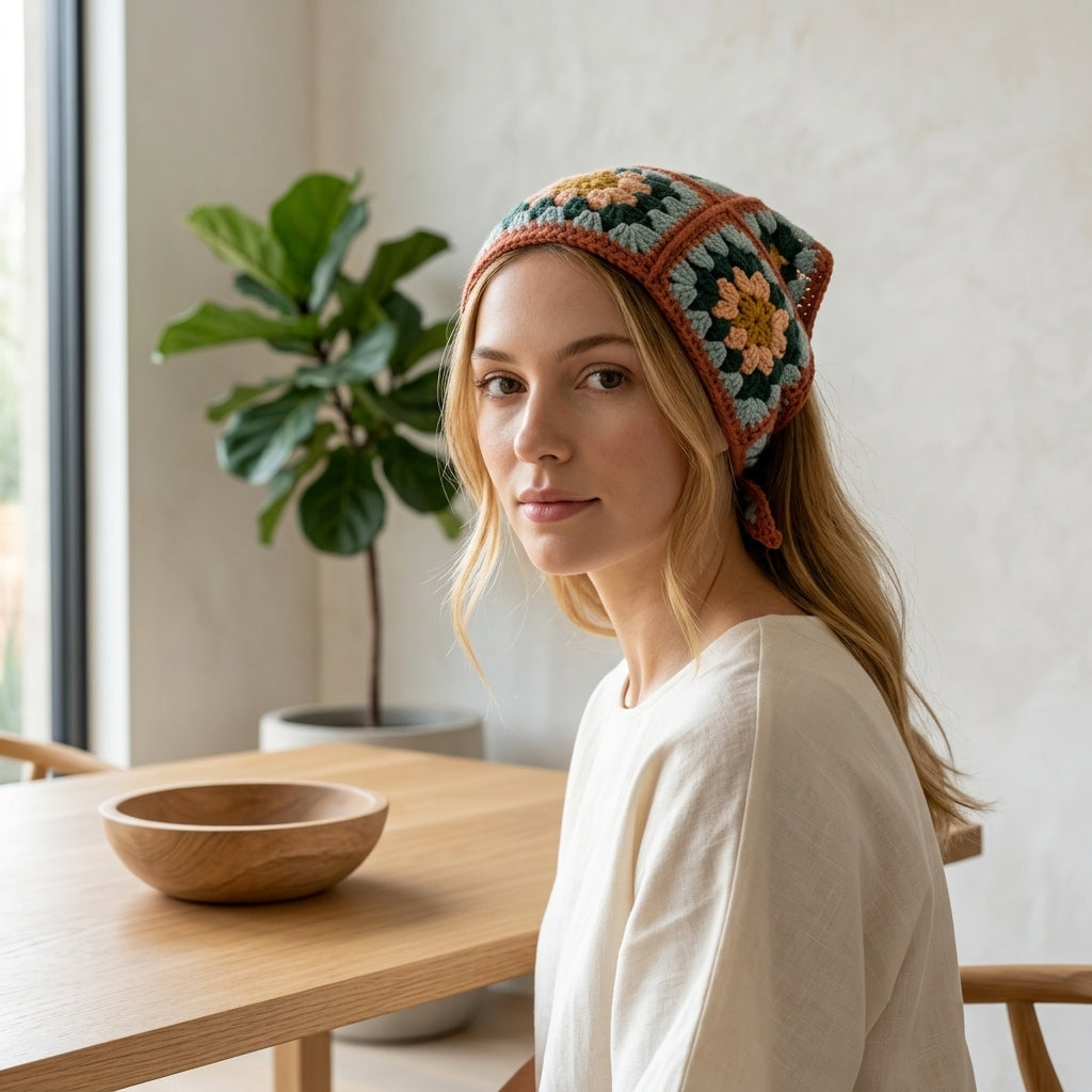 6-in-1 Boho Summer Hair Wrap Bundle | Crochet Pattern PDF