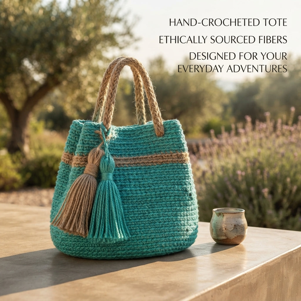 Beach Bag Tote | Crochet Pattern PDF