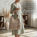 Boho Purse Shoulder Bag | Crochet Pattern PDF