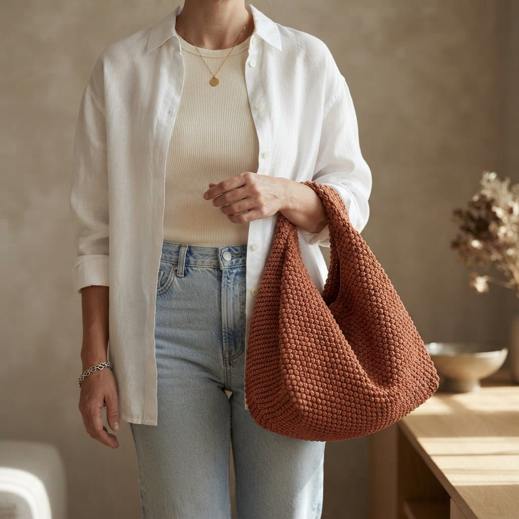 Purse Handbag Beach Bag V6 | Crochet Pattern PDF