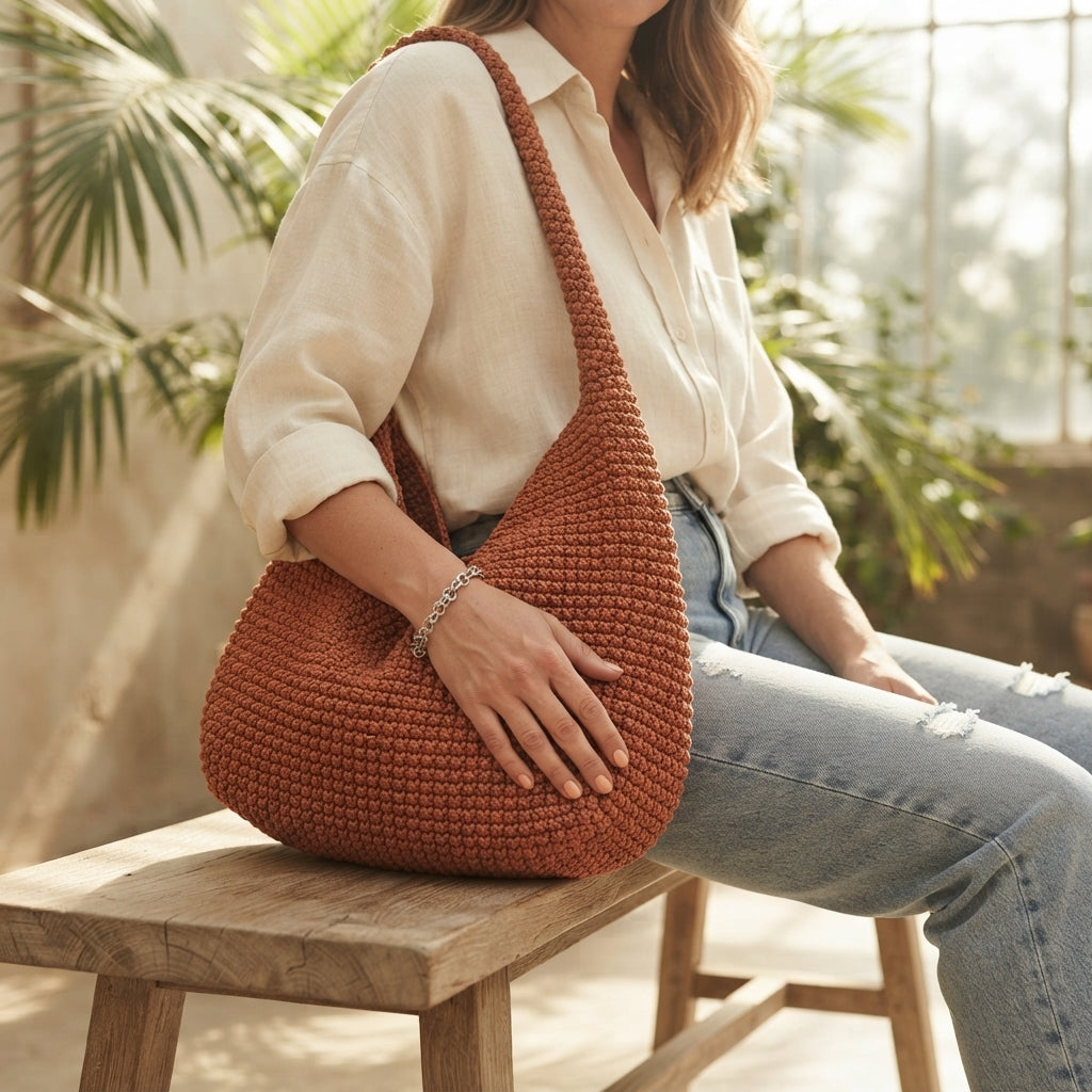 Purse Handbag Beach Bag V6 | Crochet Pattern PDF