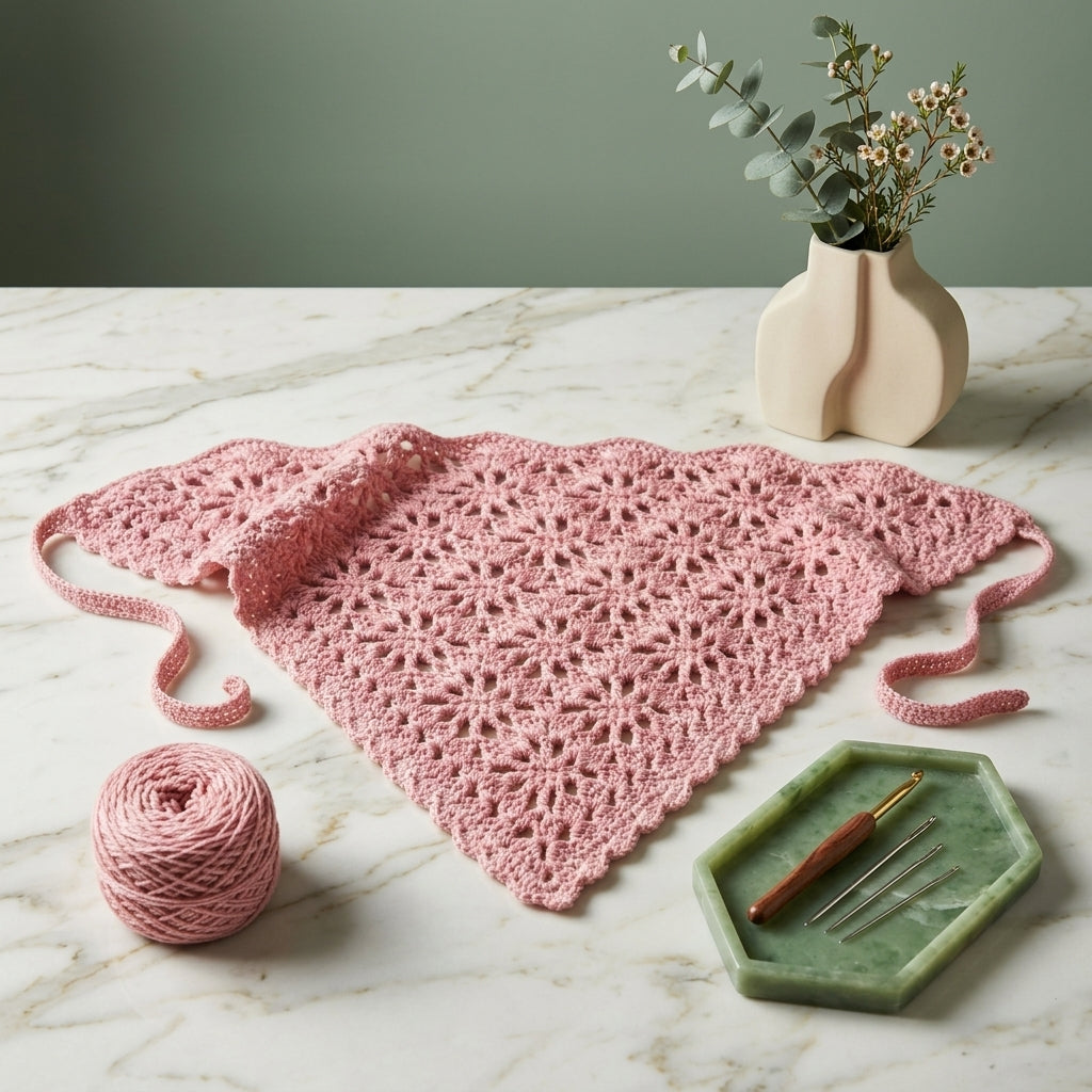 Ruffle Edge Headband | Easy Crochet Pattern PDF