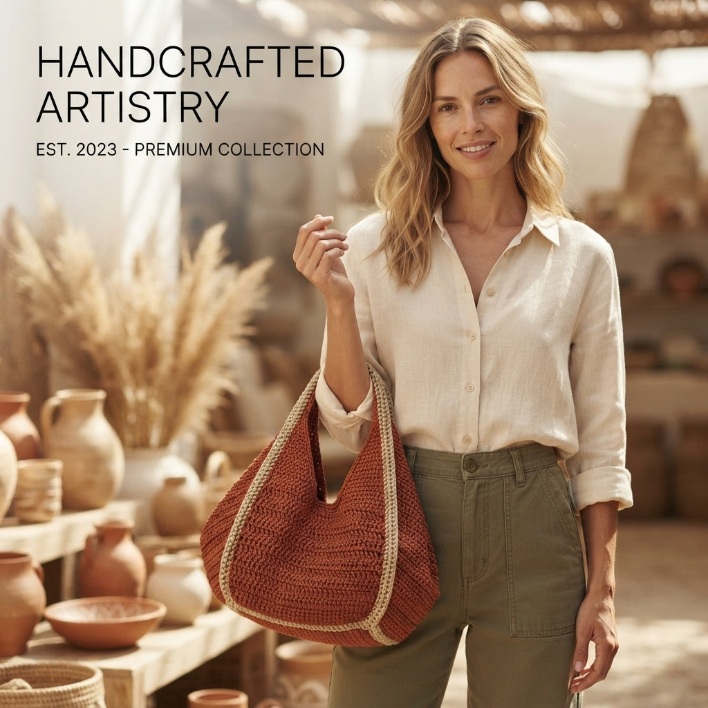 Purse Handbag Beach Bag V11 | Crochet Pattern PDF