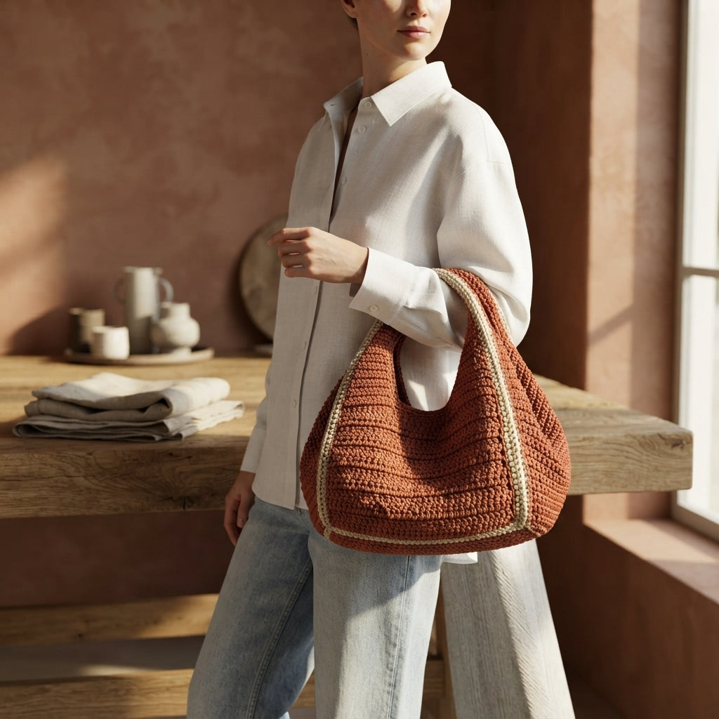 Purse Handbag Beach Bag V11 | Crochet Pattern PDF