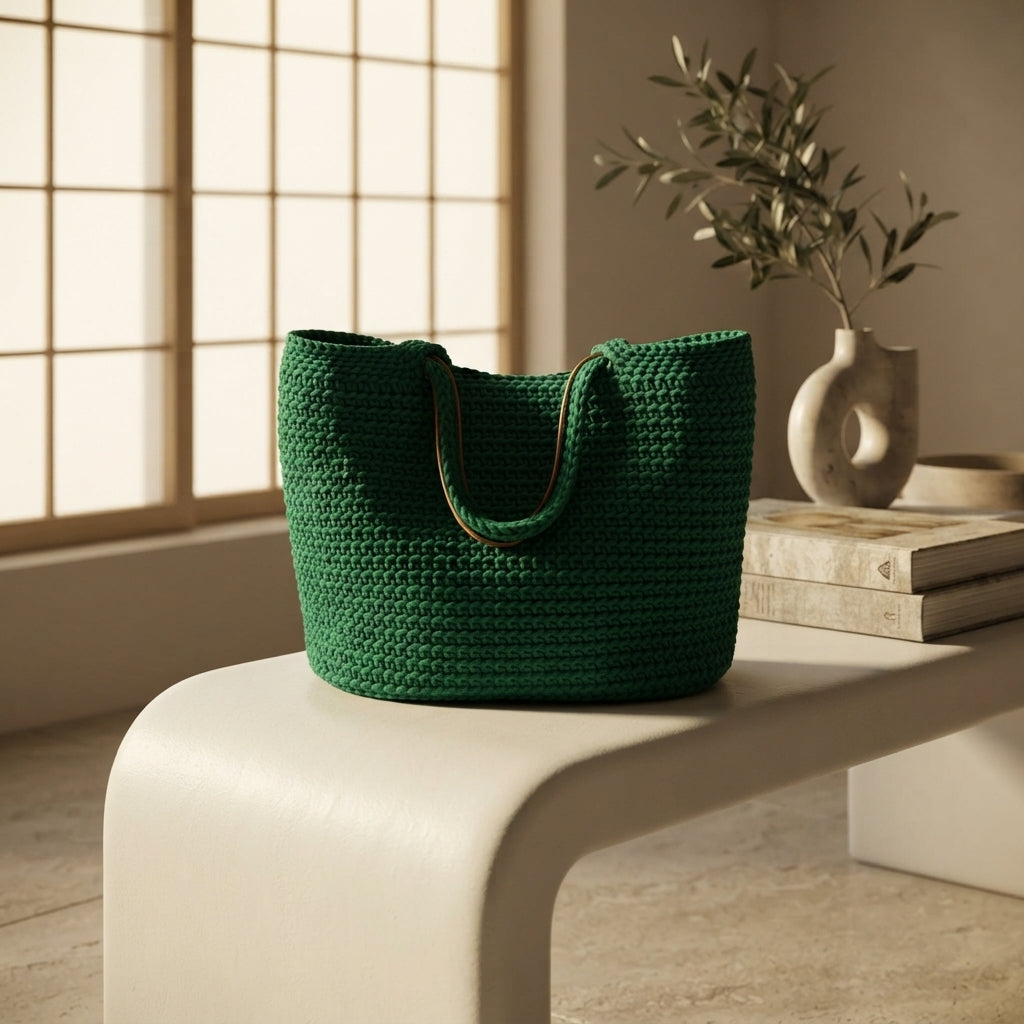 Shoulder Bag Market Bag Tote | Crochet Pattern PDF