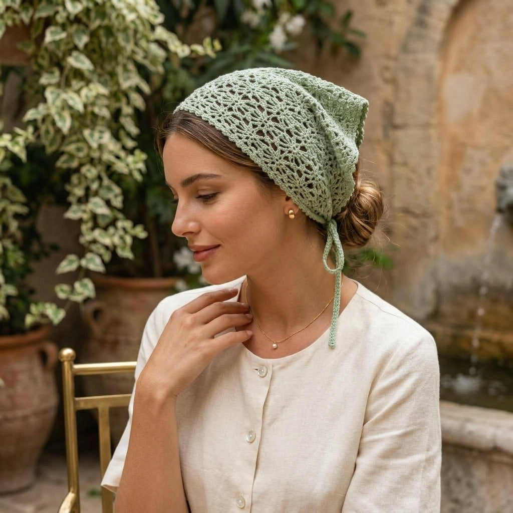 Ruffle Edge Headband | Easy Crochet Pattern PDF