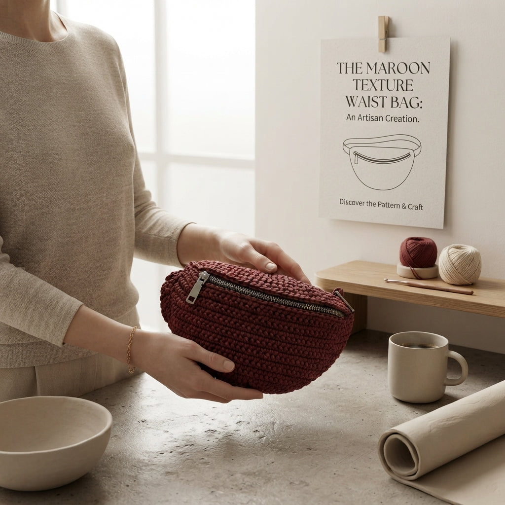 Waist Bag Summer Bag | Crochet Pattern PDF
