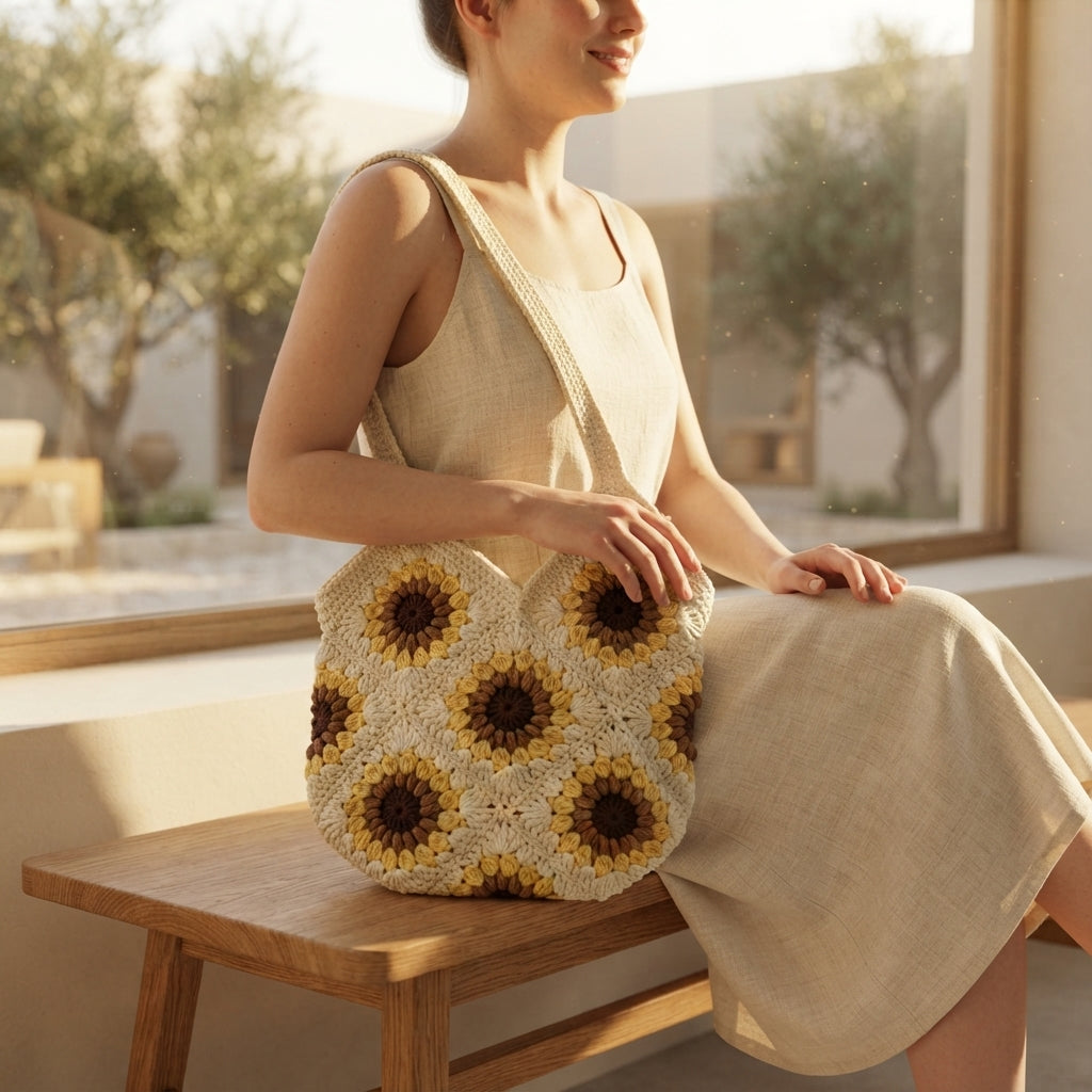 Granny Square Granny Square Purse V2 | Crochet Pattern PDF