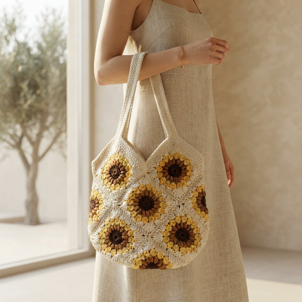 Granny Square Granny Square Purse V2 | Crochet Pattern PDF