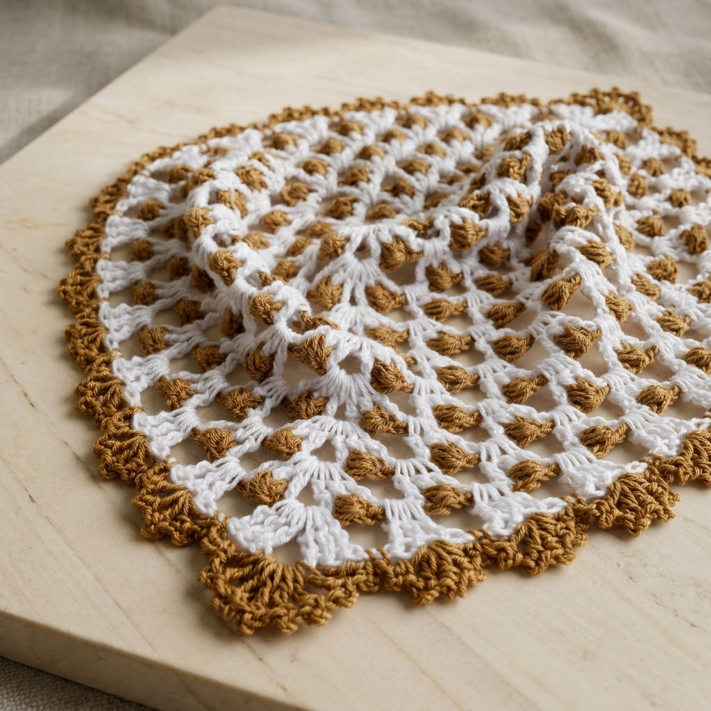 Classic Summer Hair Bandana | Crochet Pattern PDF