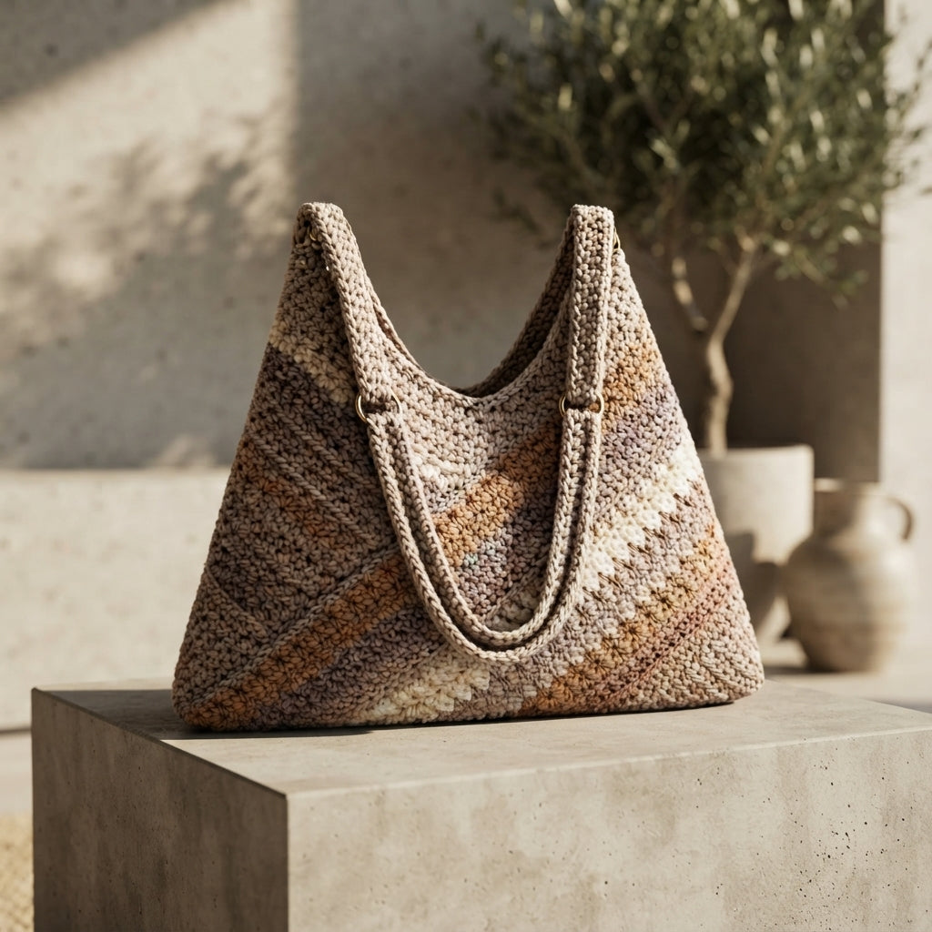 Natural Colors Bag | Crochet Pattern PDF