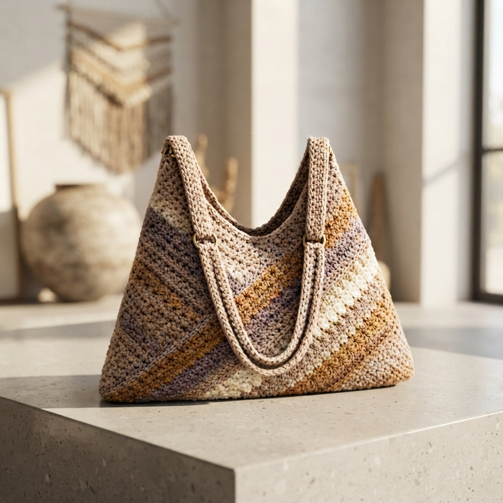 Natural Colors Bag | Crochet Pattern PDF