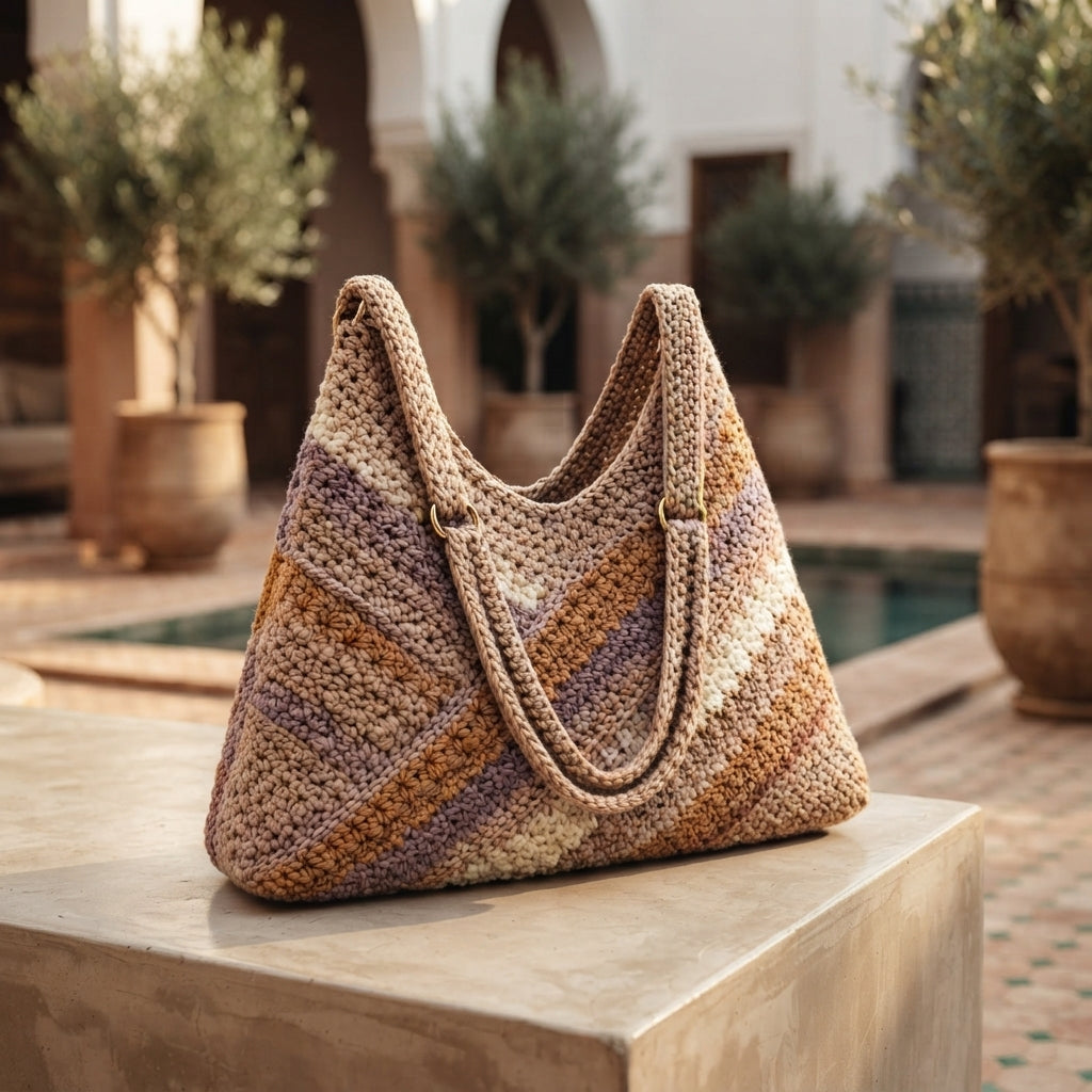 Natural Colors Bag | Crochet Pattern PDF