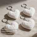 Cute Bag Charm Keyring | Amigurumi PDF Guide